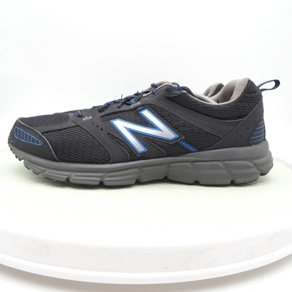 New Balance 430 Mens Running Shoes Black Blue M430LB1 Sneakers Size 13